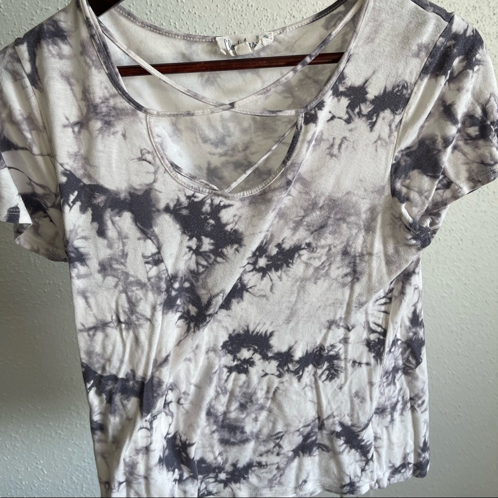 Purple Tie Dye Shirt